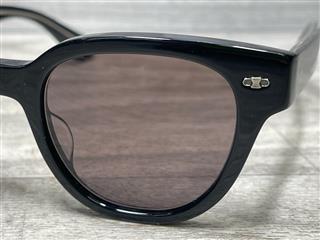 Mr. Leight JANE S Lava Oval Sunglasses ML2047-48-BK-PW/LAVA